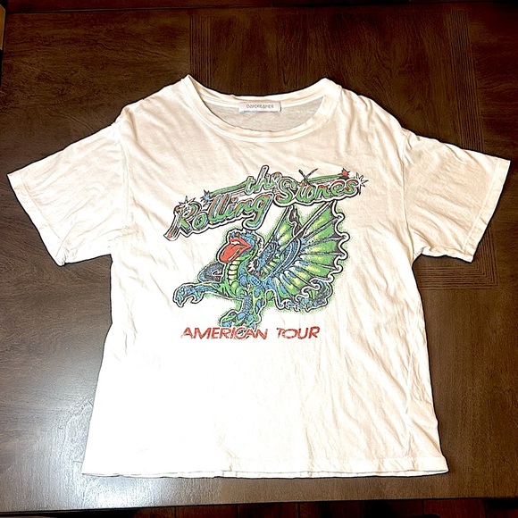 Daydreamer - White Rolling Stones American Tour T-Shirt - Picture 1 of 9